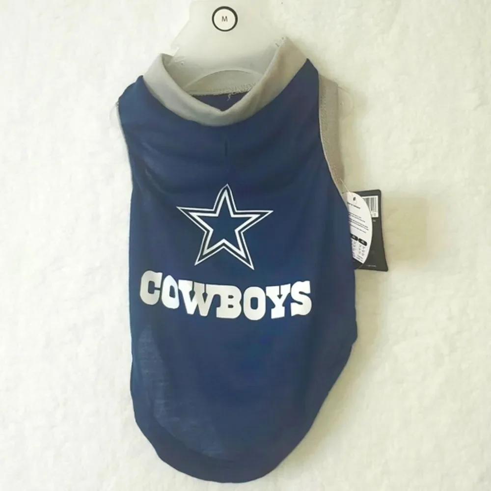 NFL Dallas Cowboys Dog Tshirt Size Small Or Medium